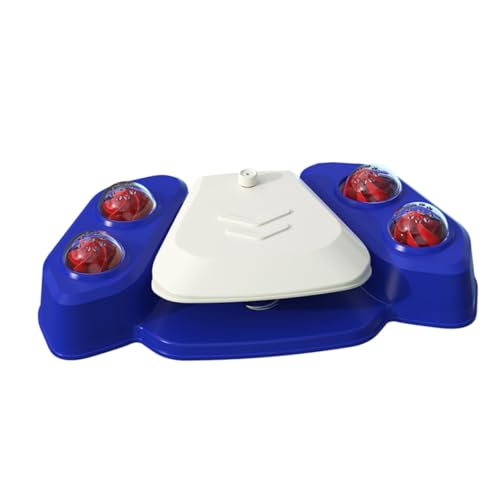 BESPORTBLE Automatischer Trinkbrunnen Haustier Hunde Wasserbrunnen Wasserspender Für Welpen Tierspielzeug Wassersprinkler Für Hunde Dusche Spielzeug Automatischer Wassersprinkler Abs Blue von BESPORTBLE