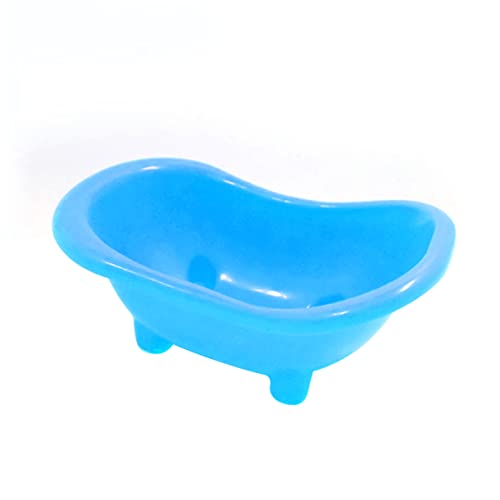 BESPORTBLE Badewanne für Haustiere Hamster badewanne Kleintierbadebecken Blue von BESPORTBLE