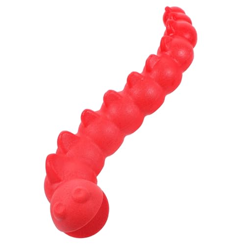 BESPORTBLE Beiß für Haustiere Hundefutter Spielzeughund Welpe Interactive Dog Toys interaktives chew Toy spielzeuge lustiges Kauspielzeug Hundespielzeug in Tierform rot von BESPORTBLE