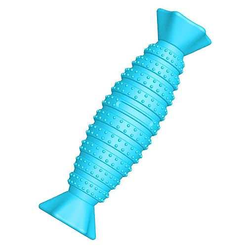 BESPORTBLE Beißstab für Haustiere Welpenbürstenspielzeug Mundpflegespielzeug für Hunde Welpenbürstenstab Interactive Dog Toys Dog chew Toy Hundespielzeug Kauspielzeug für Hunde TPE Sky-Blue von BESPORTBLE