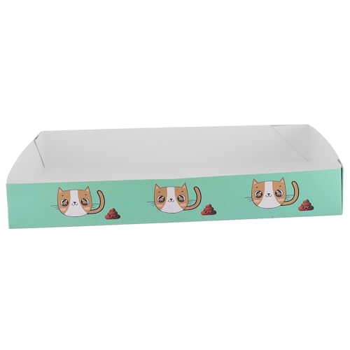 BESPORTBLE Box Katzentoilette Katzentoilette Kleines Katzenstreu Set Kätzchenstreu Kätzchenbedarf Halb Geschlossene Kätzchentoilette Katzenstreuschaufel Haustiertoilette von BESPORTBLE