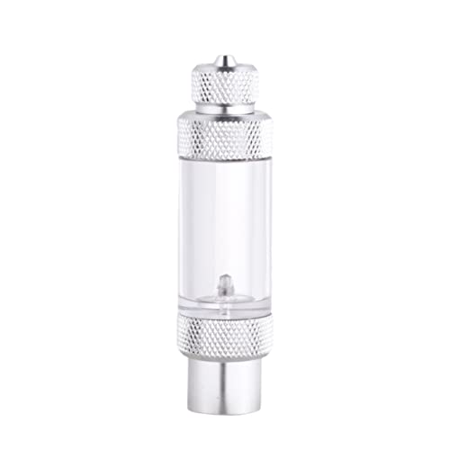 BESPORTBLE Diffusor mit einem Kopf CO2-Blasenzähler CO2 Rückschlagventil Diffusorregler co2-diffusor für Aquarium co2 regler Aquarium Rückschlagventil-Regler dioxid messgerät Silver von BESPORTBLE