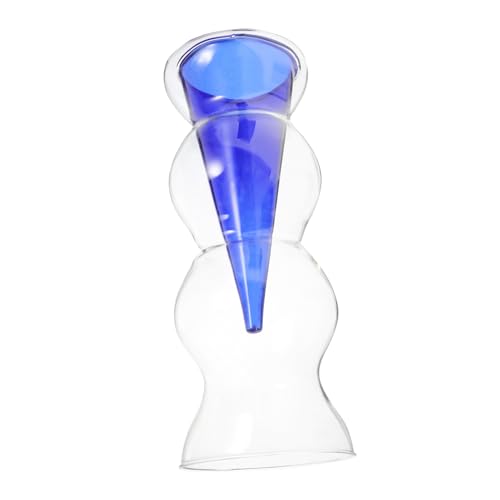 BESPORTBLE Doppelte Glasvase Terrarien Urnenvase büro Dekoration Office Decoration Doppelschichtige Glasvase vase hydroponische vase Vasenhalter Tischvase aus Glas Bürovase aus Glas von BESPORTBLE