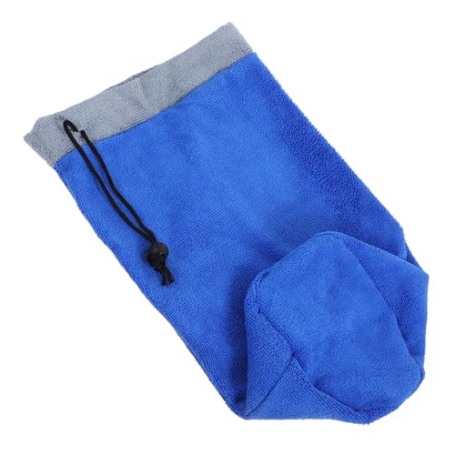 BESPORTBLE Eichhörnchen-Badetuch Bartagame Panzerzubehör Frettchen-badetuchtasche Badetuch Für Kleine Tiere Haustierpflegetuch Bartagamen-badewanne Bartagamenbad Hamster Badetuch Stoff Blue von BESPORTBLE