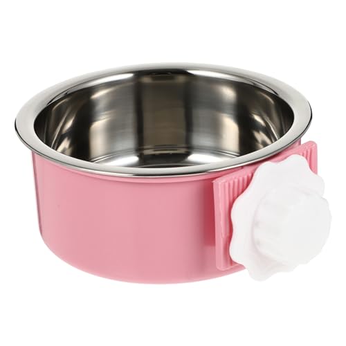 BESPORTBLE Futterautomat für Haustiere Futternapf für Vögel Futternapf Fressnäpfe Futternäpfe für Haustiere Futternapf für Hunde pet Supplies pet Food Container Haustiernapf Hundefutter Rosa von BESPORTBLE