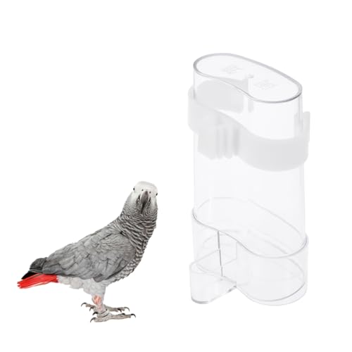 BESPORTBLE Vogel Fütterung Tasse Papagei Nymphensittich Tragbare Feeder Einfache Reinigung Abnehmbare Design von BESPORTBLE