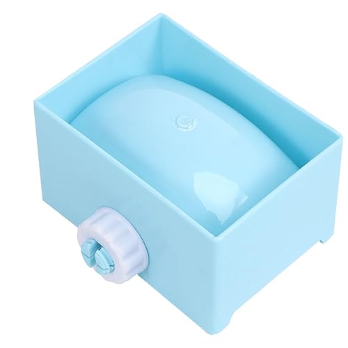 BESPORTBLE Futternapf Hasen zubehör hasenzubehör kaninchenzubehör pet Food Container Futter Wasserschale Hundenapf Wassernahrung quadratische Schüssel für Kaninchen Kaninchenschale Blue von BESPORTBLE