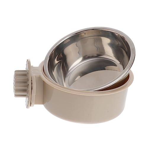 BESPORTBLE Futternapf für Haustiere pet Supplies Dog Food Bowl Graue Futterschale futtercontainer Hundefutter Zwingernäpfe für Hunde Coop-Tasse Futterautomat für Haustiere Haustiernapf Grey von BESPORTBLE