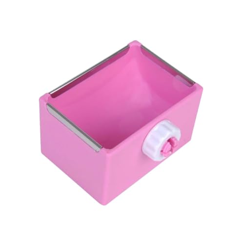 BESPORTBLE Futternapf für Haustiere petg Häschen Schweine Futterspender Käfig pet Food Container Haustierfutterbehälter Haustierfuttergeschenkideensetpink Haustierfutterbox Haustiernapf Rosa von BESPORTBLE