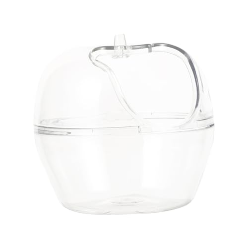 BESPORTBLE 1Pc Transparentes Hamsterbadewanne Badezimmer Für Hamster Ideal Für Die Pflege Und Reinigung Von Kleinen Haustieren Haustierbedarf Für Goldhamster Und Andere Nagetiere von BESPORTBLE