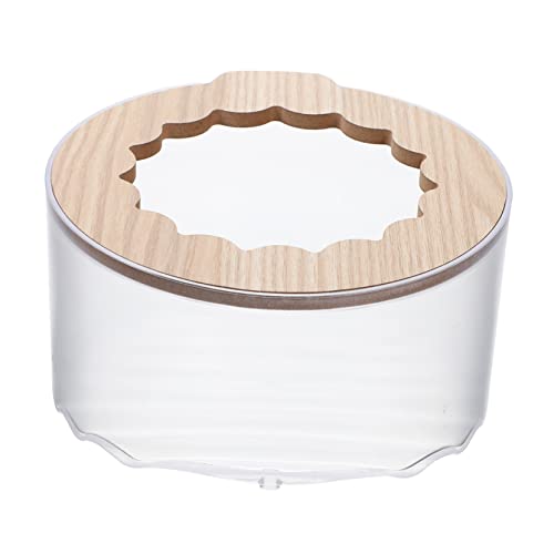 BESPORTBLE Hamster Toilette Hamsterbadewanne Wannen Hamsterkäfig Hamster-badewanne Klarer Behälter Hamsterversteck Sandbehälter Für Meerschweinchen Kleintierbehälter Transparent Abs von BESPORTBLE