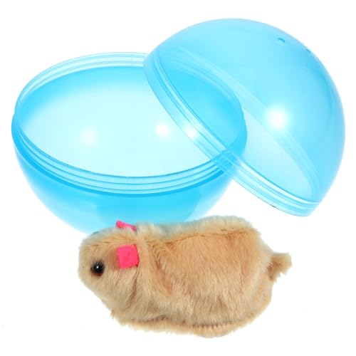 BESPORTBLE Hamsterballspielzeug Bewegliches Katzenspielzeug Interaktives Katzenspielzeug Kätzchen-Ball-Spielzeug Spielzeugbälle Für Katzen Katzen-Teaser-bälle Plastik Sky-Blue von BESPORTBLE