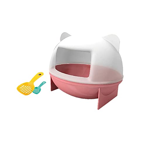 BESPORTBLE Hamsterhaus Kaninchen-dekor Hamsterbad Meerschweinchen Versteck Häschen Badehaus Kleines Tierbad Kleintier Toilette Rattenbad Zwerghamster Badezimmer Chinchilla-Badezimmer Rosa von BESPORTBLE