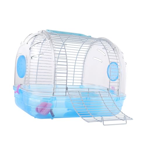 BESPORTBLE Hamsterkäfig Hamsternest Hamsterzubehör Hamster Tragetasche Tragbare Hamstertrage Haustiernest Hammer Petg Rattenkäfige Und Lebensräume Käfige Für Kleintiere Tierkäfig Blue Plastik von BESPORTBLE