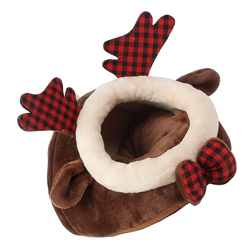 BESPORTBLE Hamsternest Katzenzelt Höhlenbett Flanell-Winterhaustier Plüsch kuschelhöhle haustierbett warme Hamsterhöhle Hamster kleines Nesthaus für Haustiere Gefüllt mit PP-Baumwolle Coffee BESPORTBLE Hamsternest Katzenzelt Höhlenbett Flanell-Winterhaustier Plüsch kuschelhöhle haustierbett warme Hamsterhöhle Hamster kleines Nesthaus für Haustiere Gefüllt mit PP-Baumwolle Coffee von BESPORTBLE