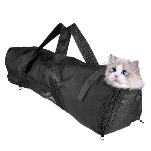 BESPORTBLE Haustier-Katzentasche Kratzkatzentasche Katze putzbeutel Katze Tragetasche Katzen transporttasche Tasche zum Schneiden von Katzennägeln Haustierhalter für die Fellpflege von BESPORTBLE