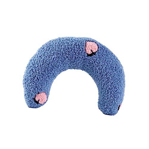 BESPORTBLE Haustier Kissen weiches Kissen Kinderspielzeug Hundekissenbett katzenkissen Haustierkissen Nackenschutzkissen für Haustiere Atmungsaktives Kissen für Haustiere Polyester Blue von BESPORTBLE