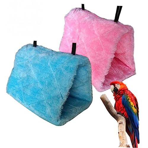 BESPORTBLE Vogel Hängematte für Papagei Plüsch Papagei Schlaf Bett Große Haustier Übung Weiche Gemütliche Hideaway BESPORTBLE Vogel Hängematte für Papagei Plüsch Papagei Schlaf Bett Große Haustier Übung Weiche Gemütliche Hideaway von BESPORTBLE