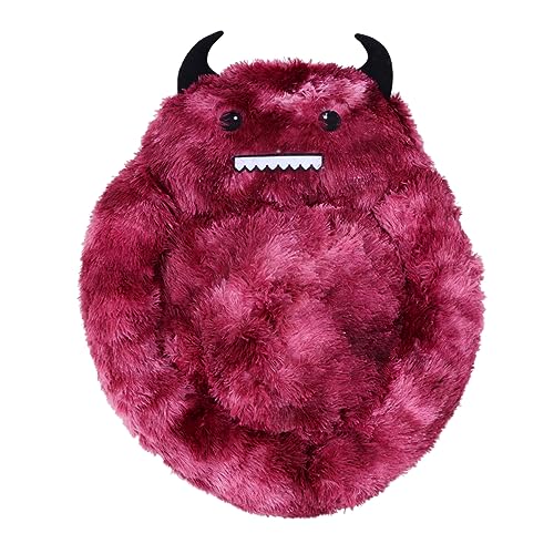 BESPORTBLE Haustier warmes Nest pet Heating pad pet Bed Haustierkuschelkissen Dog Bed hundskrippln Haustierbett Hundebett katzenhöhle Haustierkissen Plüschkissen für Haustiere Plüsch- rot von BESPORTBLE