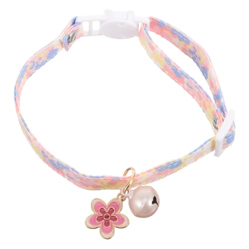 BESPORTBLE Haustierhalsband pet Supplies hundezubehör Katzen zubehör hundekragen Outdoor-Gehhalsband tragbares Hundehalsband schönes Kätzchenhalsband Katze hundehalsband Polyester Rosa von BESPORTBLE