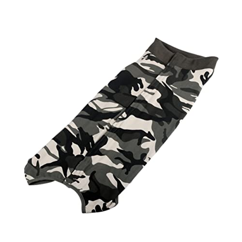 BESPORTBLE Haustierkleidung Atmungsaktive Hundekleidung OP-Kleidung für Hunde Welpenkleidung Haustieranzug Kleider Haustier Erholungskostüm Erholungskleidung für Hunde Camouflage von BESPORTBLE