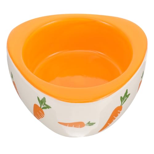 BESPORTBLE Haustiernapf Futternapf für Kaninchen Futternapf für Hamster Hamsterröhren Käfige Schüsseln pet Bowl keramikschale Hamster Futter Schüssel Hamsterwasser Hamsterschale aus Keramik von BESPORTBLE