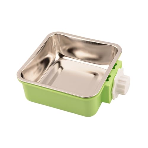 BESPORTBLE Haustiernapf Hundekiste Wassernapf Hundekistenwasser Wassernäpfe für Hundekisten Wassernapf für Hundebox Hundenapf pet Supplies wasserschüssel Futterautomat für Haustiere Green von BESPORTBLE