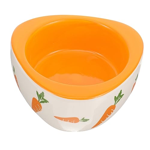 BESPORTBLE Haustiernapf pet Bowl keramikschale schüssel Keramik Meerschweinchen Futtertrog Keramik Futtertrog Futternapf für Hamster Futterautomat für Hamster meerschweinchen Gerichte von BESPORTBLE