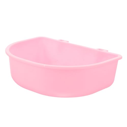 BESPORTBLE Haustiernapf pet Supplies pet Food Container Haustierfutterbehälter dogbowl Dog Bowl Käfigschalen Kleiner Hundenapf Katzenfutter Futterspender für Welpen Katzennapf Plastik Rosa von BESPORTBLE