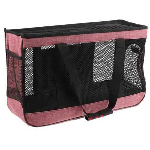 BESPORTBLE Haustiertasche Katzentaschen Für Transportbox Outdoor Welpentransportbox Kleine Hundebox Katzenreisetransportbox Haustier Reisezubehör Atmungsaktive Katzentransportboxen von BESPORTBLE