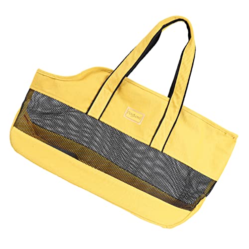 BESPORTBLE Haustiertasche Reisetaschen Reisehandtasche Tragetasche Für Hunde Katzentransporter Hundetasche Im Auto Reisetasche Für Hunde Handtasche Für Hauskatze Tragetasche Für Katzen Netz von BESPORTBLE