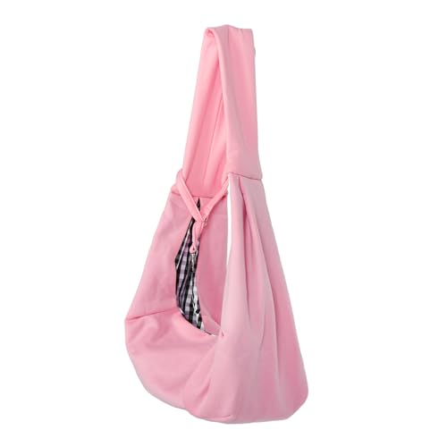 BESPORTBLE Haustiertasche Trageschlaufe Für Hunde Trageschlaufe Für Haustiere Trageschlaufe Für Kleine Hunde Reisetasche Für Haustiere Reisetasche Für Hunde Hund Tragetasche Rosa Polyester von BESPORTBLE