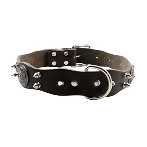 BESPORTBLE Hund Halsband hundekragen hundehalstuch Dog hundehalsband Dog Collars Hundehalsband XL Haustiere große Hundemarke perro Hund für große Hunde Haustierzubehör Hund Halskette Brown von BESPORTBLE