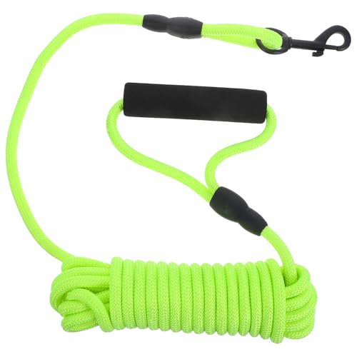 BESPORTBLE Hundeleine für den Außenbereich hundezubehör Hundetrainingsleine aus Nylon Hundeleine aus Nylon mit Griff Haustierleine, Laufleine Leine mit Griff aus Nylon Light Green von BESPORTBLE