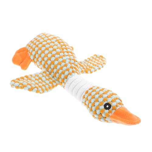 BESPORTBLE Quietschendes Hundespielzeug Aus Plüsch Orangefarbener Schwan Großes Kauspielzeug für Hunde Interaktives Beißspielzeug BESPORTBLE Quietschendes Hundespielzeug Aus Plüsch Orangefarbener Schwan Großes Kauspielzeug für Hunde Interaktives Beißspielzeug von BESPORTBLE