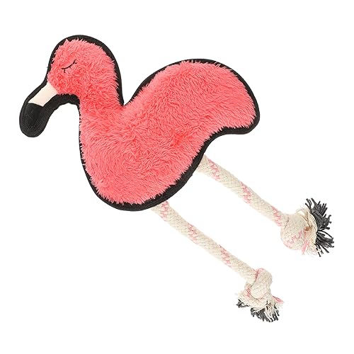 BESPORTBLE Hundespielzeug Spielzeugkorb für Hunde Flamingo stachelig Puzzle- für Hunde Kauer Interactive Dog Toys Dog chew Toy Plüschspielzeug für Hunde Welpenspielzeug kleine Hunde von BESPORTBLE