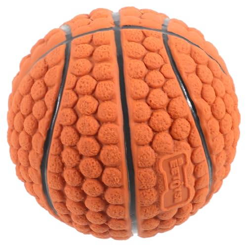 BESPORTBLE Hundespielzeugball Hund Haustier Hund interaktiv Leckerbissen für Hunde Kauer Welpe Interactive Dog Toys knete Hundespielzeug für den Haushalt Kauspielzeug Gummi Brown von BESPORTBLE