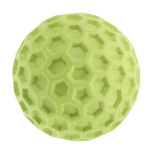 BESPORTBLE Hundespielzeugball Kleine Bälle Für Hunde Quietschende Spielzeuge Bälle Für Kleine Hunde Hundebälle Klein Bälle Für Hunde Aggressive Kauer Wackelball Welpenball Gummi Light Green von BESPORTBLE