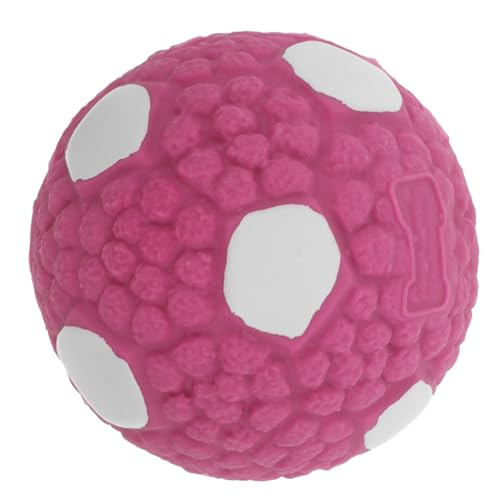 BESPORTBLE Hundespielzeugball interaktives Spielzeug knete Spielzeug Dog Toy hundespielzeuge Outdoor-Spielset Hundebälle aktiver rollender Ballhund Bälle für kleine Hunde Gummi Violett von BESPORTBLE