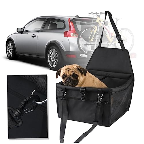 BESPORTBLE Haustier-transportbox für Katzen und Hunde Autositz Haustiertasche Netz-Design Schwarze Aufbewahrungstasche Sicherheitskompatibel von BESPORTBLE