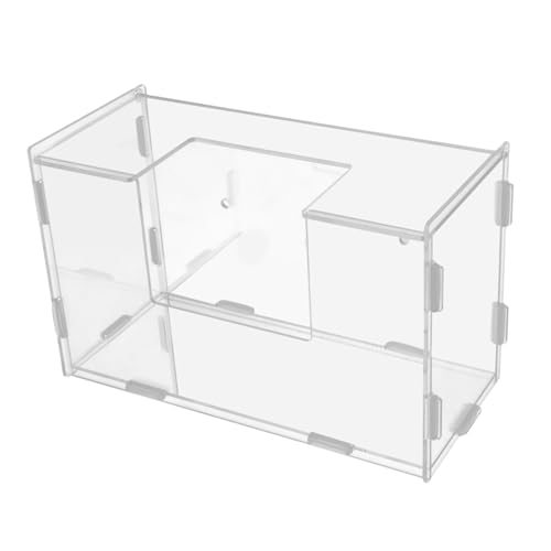 BESPORTBLE Kaninchen Heuraufe Container Kaninchenhalter Hängender Halter Feeder Für Kaninchen Heimtierbedarf Häschen-Feeder Futterrinne Für Kaninchen Hasenbehälter Transparent Acryl von BESPORTBLE