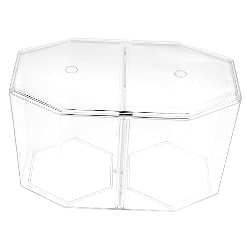 BESPORTBLE Kasten Aquarium Isolationsnetz Aquarienbrüterei Inkubator Zubehör Für Aquarien Fischzucht Fischnetz Klein Automatischer Fischfutterautomat Fisch Tank Netz Multi Plastik Transparent von BESPORTBLE