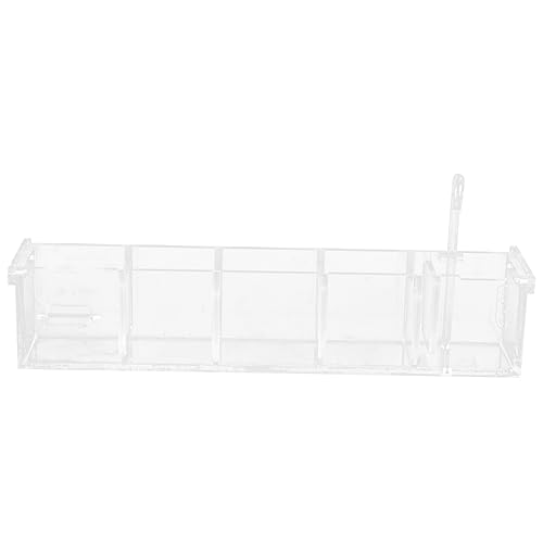 BESPORTBLE Kasten Filter Für Fischbecken Kleiner Aquariumfilter Flüssig Tank Aquarienbedarf Fischen Im Aquarium Wassertransferpumpe Automatisch Teichfilter Krüge Teiler Luft Transparent Acryl von BESPORTBLE