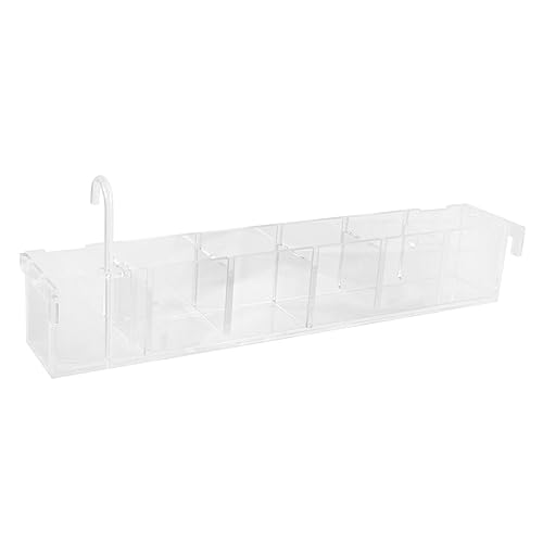 BESPORTBLE Kasten Filter für Fischbecken Drei-in-Eins-Aquarium Aquariumzubehör Multifunktion Sieb büro zubehör Filterwerkzeug für Aquarien Aquariumreiniger extern Waschmittel Acryl Tropfbox von BESPORTBLE