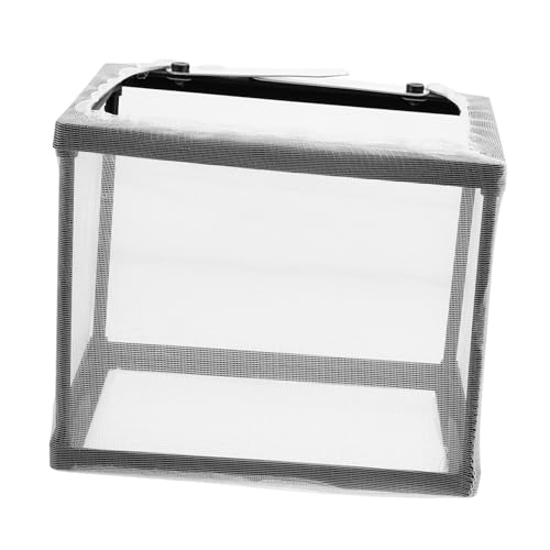 BESPORTBLE Fisch Tank Isolation Box Aquarium Kiste Und Net Design Fische Inkubation Schwarz Große von BESPORTBLE