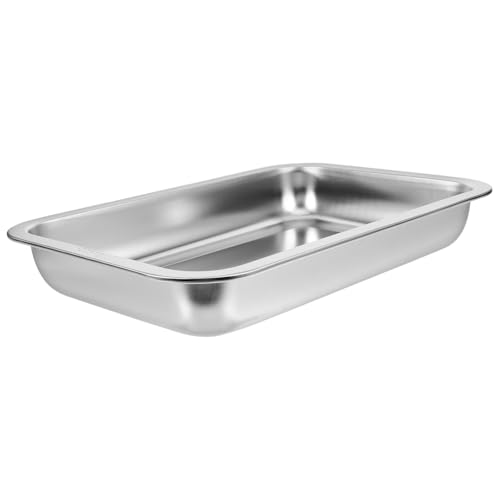 BESPORTBLE Kasten Katzentoilette Aus Edelstahl Wurf Katzensachen Fänger Scoop Katzentoilette Aus Stahl Gehäuse Behälter Zusammenklappbar Filter System Tabletts Rostfreier Stahl Silver von BESPORTBLE