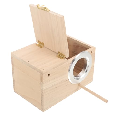 BESPORTBLE Holz Vogel Vogel Nistkasten Sittich Nest Warme Box Einfache Reinigung von BESPORTBLE