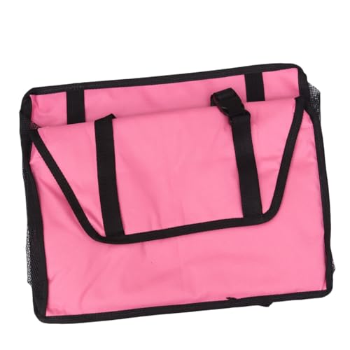 BESPORTBLE Katzenhängetasche Fürs Auto Hundeauto Pet Booster Für Auto Tragbare Kleine Transportbox Für Haustiere Sitzerhöhung Für Auto Zusammenklappbarer Haustier-Booster Welpen-Booster Rosa von BESPORTBLE