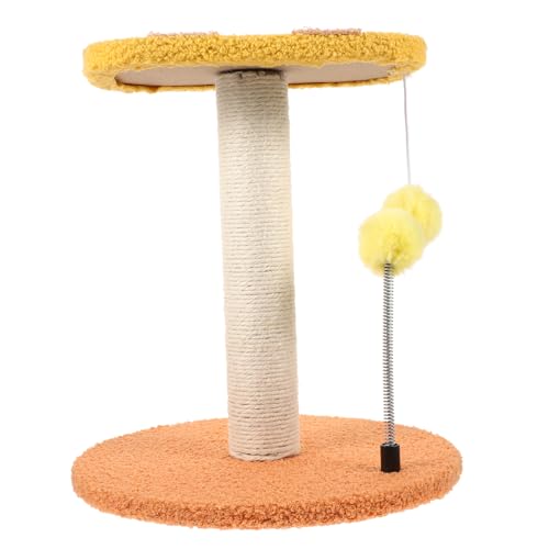 BESPORTBLE Klettergerüst Für Katzen Kätzchen Kratzbaum Katzenspielzeug Katzenrätsel Kleine Katzen Katzenhaus Eckkratzer Für Katzen Katzenstange Kratzbäume Für Katzen Katzen-Donut-Tunnel Sisal von BESPORTBLE