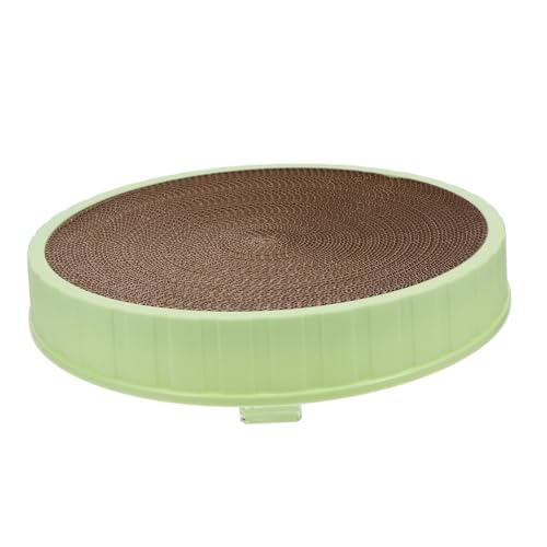 BESPORTBLE Kratzbaum Für Katzen Katzenkratzunterlagen Für Wohnungskatzen Kratzunterlagen Für Katzen Kleiner Katzenkratzblock Kratzpads Für Katzen Katzenkratzkarton Kratzbrett Abs Light Green von BESPORTBLE